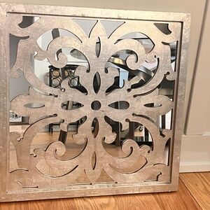 Z Gallerie Silver Mirror